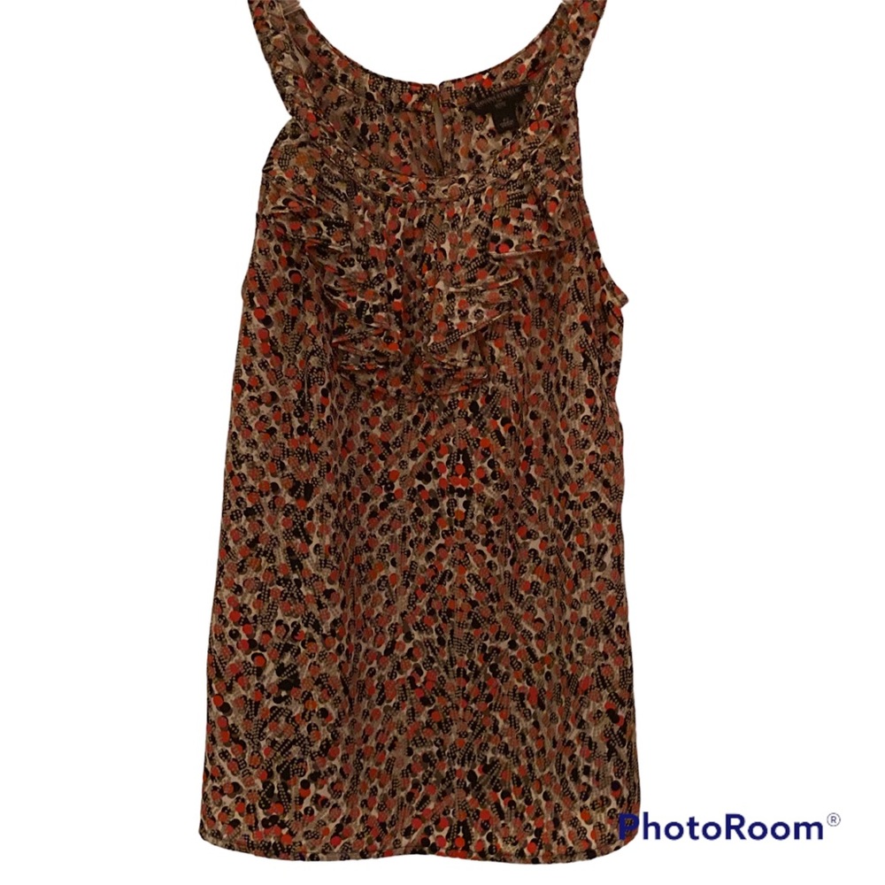 BANANA REPUBLIC SILK PRINT CAMISOLE TANK TOP
